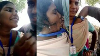 Tamil Girl Outdoor Sucking Boyfriend Dick And Fucking Pussy