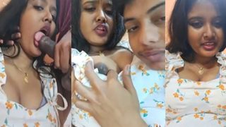 Desi Chubby Girl Blowjob Nipple Licking Mms
